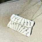 Rhinestone Clutch Bag by Luciana