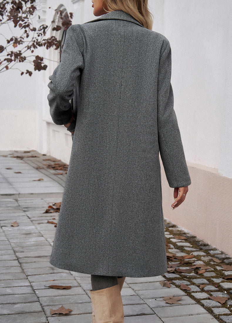 Collared Cardigan Coat