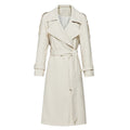 Trench Lace-up Loose Overcoat