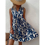 Teresa Statement Women's Flared a Line Layered Dress Chic Silhouette Collection