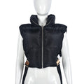 Cotton Padded Zipper Vest Coat