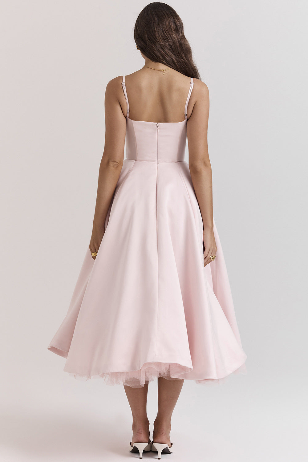 Úrsula Statement Silhouette Dress Elevated Occasion Wear