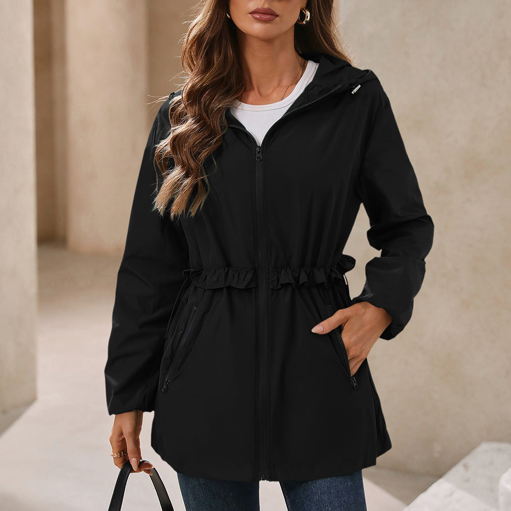 Rainproof Hooded Jacket