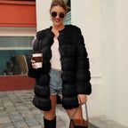 Faux Fur Long Coat