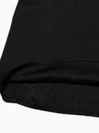 Black Cowl Neck Bell Sleeve Tie Waist Bodycon Maxi Dress