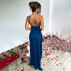 Ariana Premium Satin Maxi Dress Designer Edit
