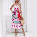 Casual Printed A Line Dress