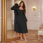 Elara | Flounce Sleeve Dress