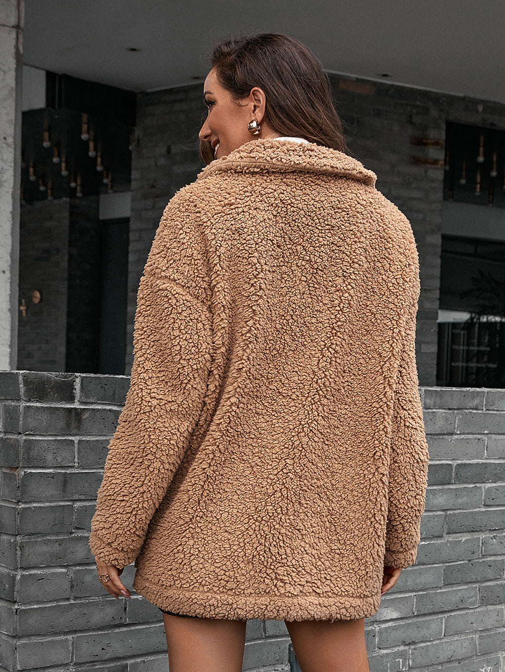 Bubble Velvet Furry Jacket