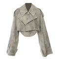 Camouflage Ink Skirt Suit