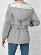 Waterproof Hooded Raincoat Jacket