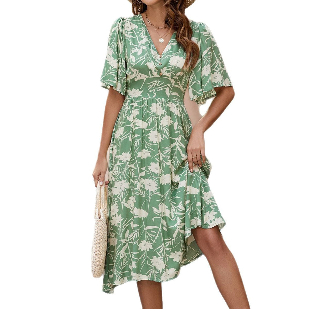 Belinda Elevated Women's Floral a Line Dress Evening Wear Edit