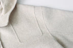 Woolen Hooded Cape Coat