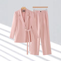 | Women's Tailored Suit Set, Long Blazer