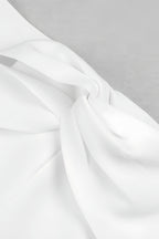 Alora Open Shoulder Bandage Midi Dress