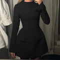 Gia Long Sleeve Bodycon Mini Dress