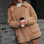 Bubble Velvet Furry Jacket
