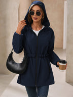 Rainproof Hooded Jacket
