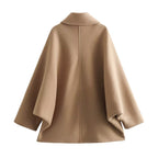fall fashion trends Autumn and Winter New Loose Overcoat Coat Single-Breasted Mid-Length Top