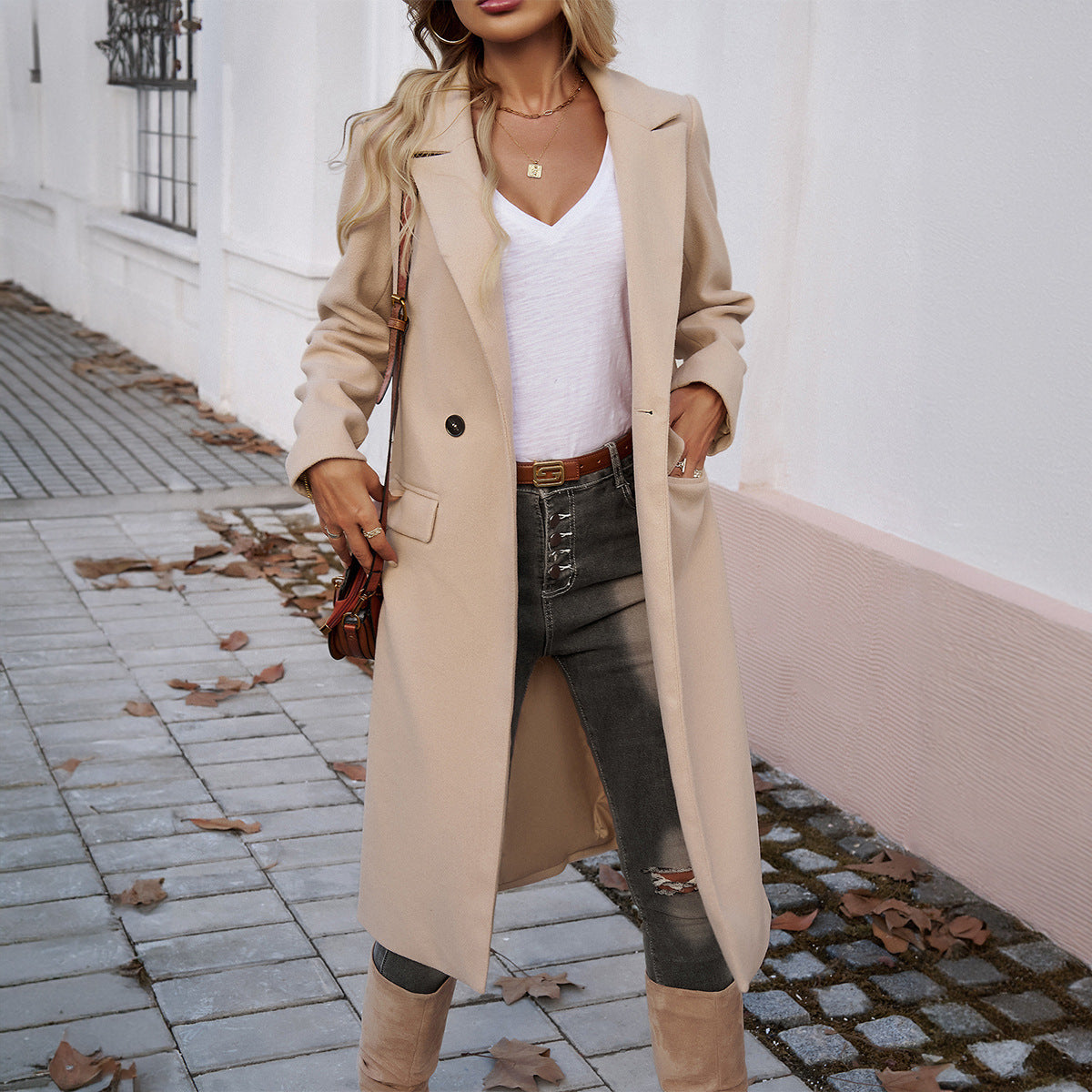 Collared Cardigan Coat