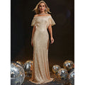 Evening Dress Slim Fit Fishtail Elegant Birthday Party Special Occasion Dress
