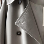 Elegant Loose-Fit Trench Coat