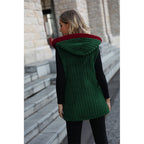 Plush Sleeveless Loose Coat