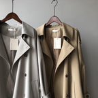 Elegant Loose-Fit Trench Coat