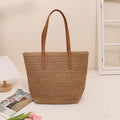 100% Natural Fibers Handbag Woven Rattan