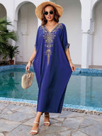 Audrey Gorgeous Blue Kaftan
