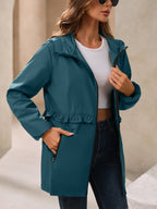 Rainproof Hooded Jacket