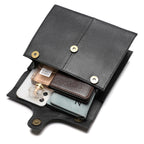 Vintage Genuine Leather Messenger Bag by Sellene