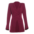 High End Designer Elegant Slim Fit Solid Blazer