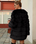 Faux Fur Long Coat