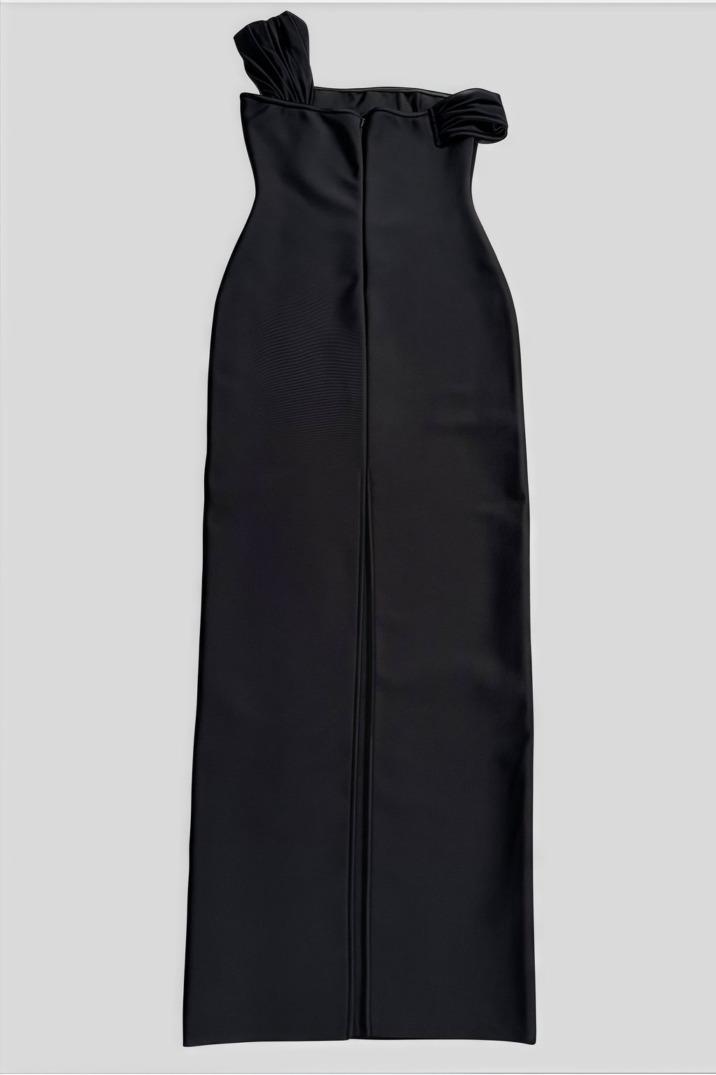 Rylihd One-Shoulder Mesh Rhinestones Maxi Dress