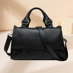 Misty Genuine Leather Tote Bag Medium Size