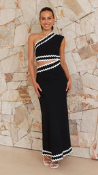 Mikayla Minimalist One Shoulder Dress Designer Edit