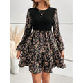Rita Effortless Women's Floral Dress with Ruffle Hem Elevated Occasion Wear