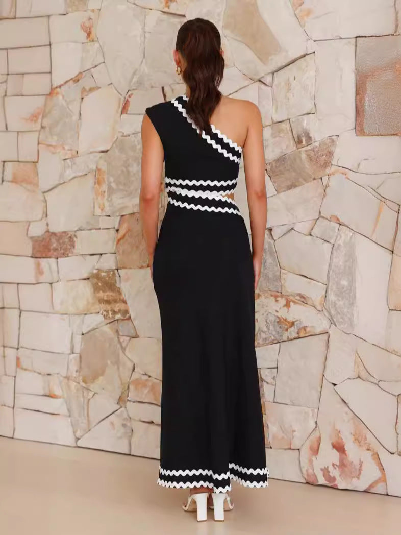 Mikayla Minimalist One Shoulder Dress Designer Edit