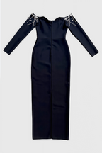 Darle One-Shoulder Bandage Maxi Dress
