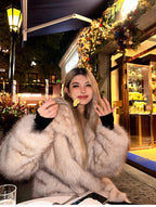 Faux Fur Mid-Length Jackets
