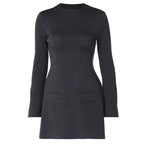 Gia Long Sleeve Bodycon Mini Dress