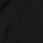 Denim Splicing Slim Blazer