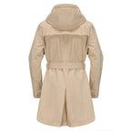 Hooded Waterproof Loose Trench Coat