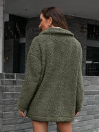 Bubble Velvet Furry Jacket