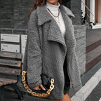 Bubble Velvet Furry Jacket