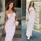Delfina Exclusive Women's Floral Print Maxi Slip Dress Boutique Collection
