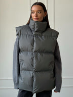 Cotton Loose Vest Jacket