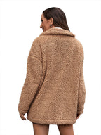 Bubble Velvet Furry Jacket