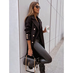 Woolen Double Breasted Overcoat Coat